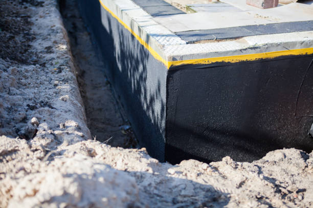 Professional Waterproofing technician working in Chester Heights, PA